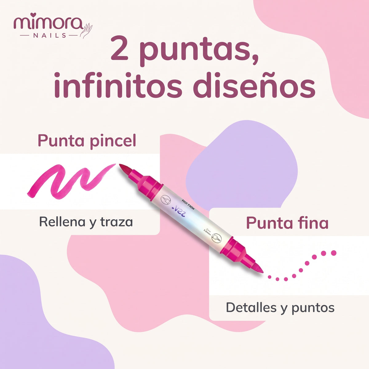 Lápices para tus uñas, diseña en minutos