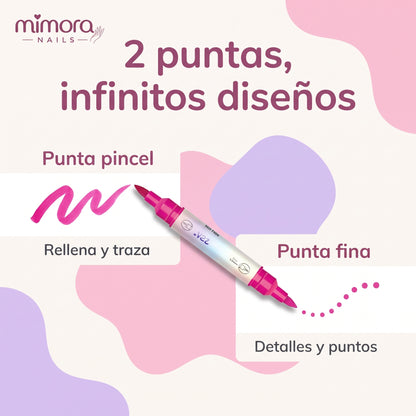 Lápices para tus uñas, diseña en minutos
